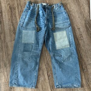 We The Free Moxie Pull-on Barrel Jeans From Free People